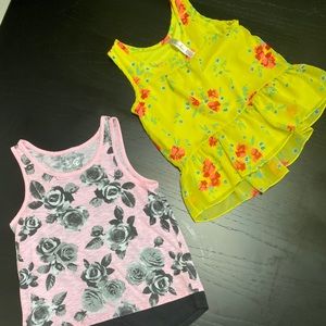 Girls tank tops